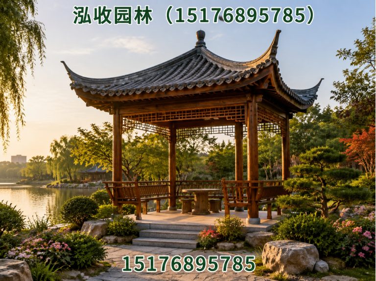 东营防腐木展示图